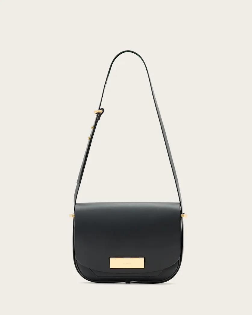 Etta Leather Satchel Bag by ALLSAINTS