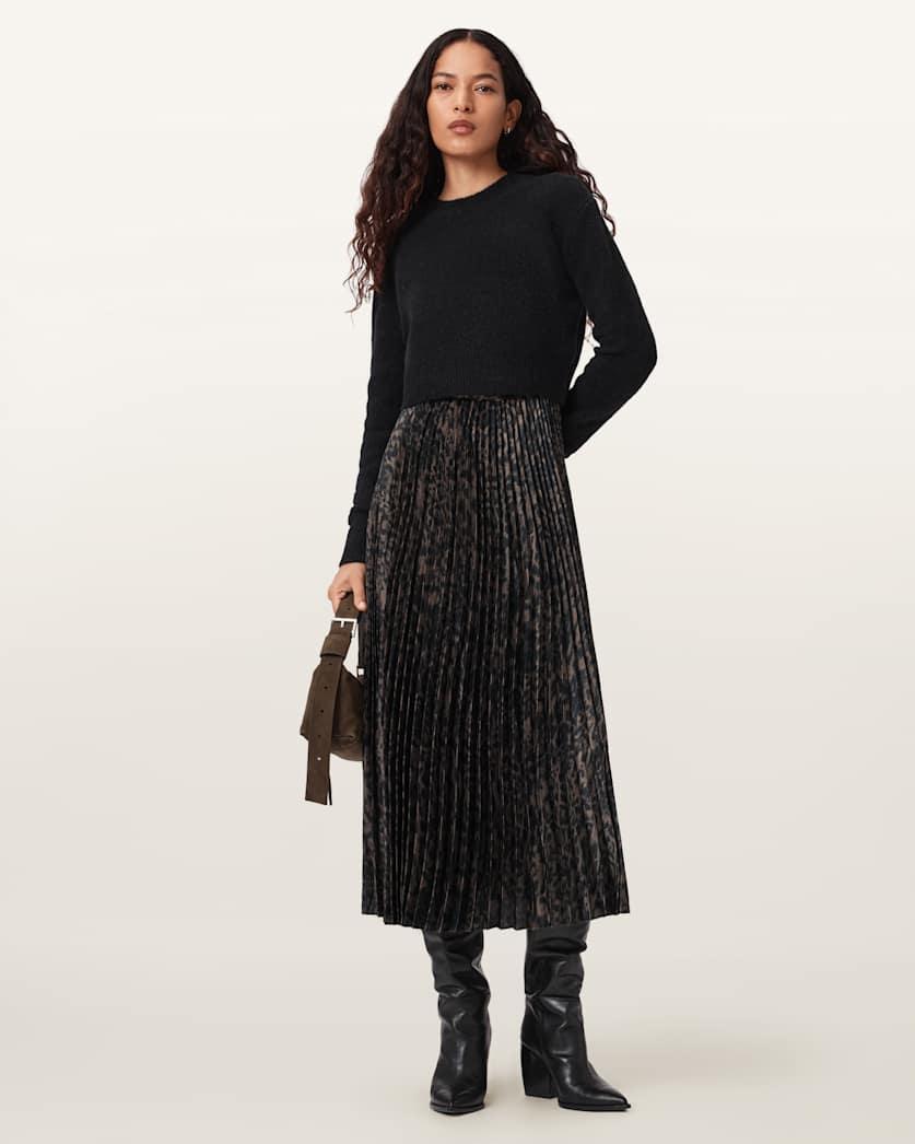 Evia 2-In-1 Dress by ALLSAINTS