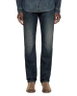 Faded Cotton Slim Straight Fit Jeans in Tinted Dark Indigo by ALLSAINTS Faded Cotton Slim Straight Fit Jeans in Tinted Dark Indigo by ALLSAINTS