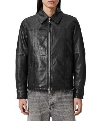 Fitted Leather Jacket by ALLSAINTS