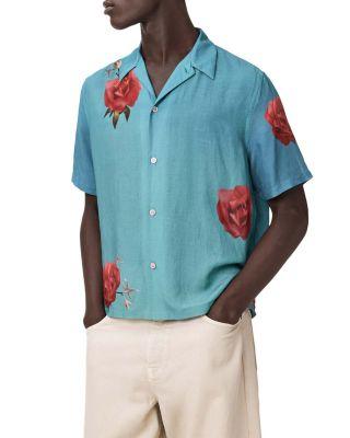 Fleur Fazed Short Sleeve Shirt by ALLSAINTS