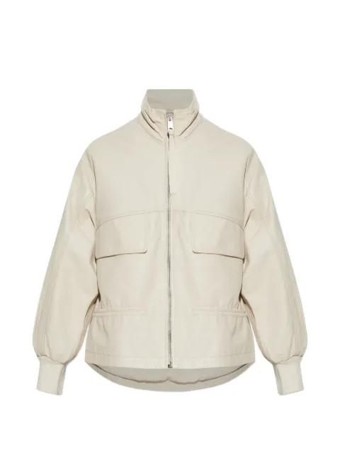 Flor zip-up flap-pocket jacket by ALLSAINTS