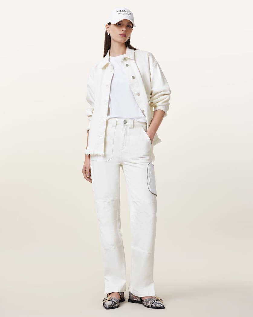 Florence Straight Leg Cargo Jeans by ALLSAINTS