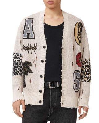 Foxx Graphic Cardigan by ALLSAINTS