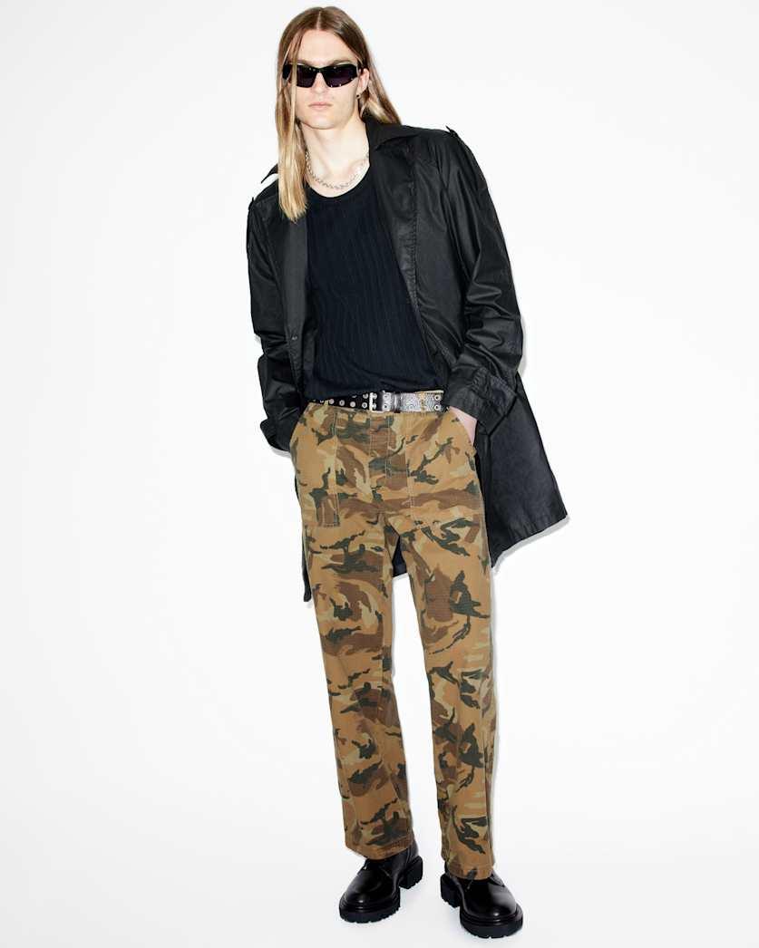 Gaspar Camouflage Relaxed Fit Trousers by ALLSAINTS