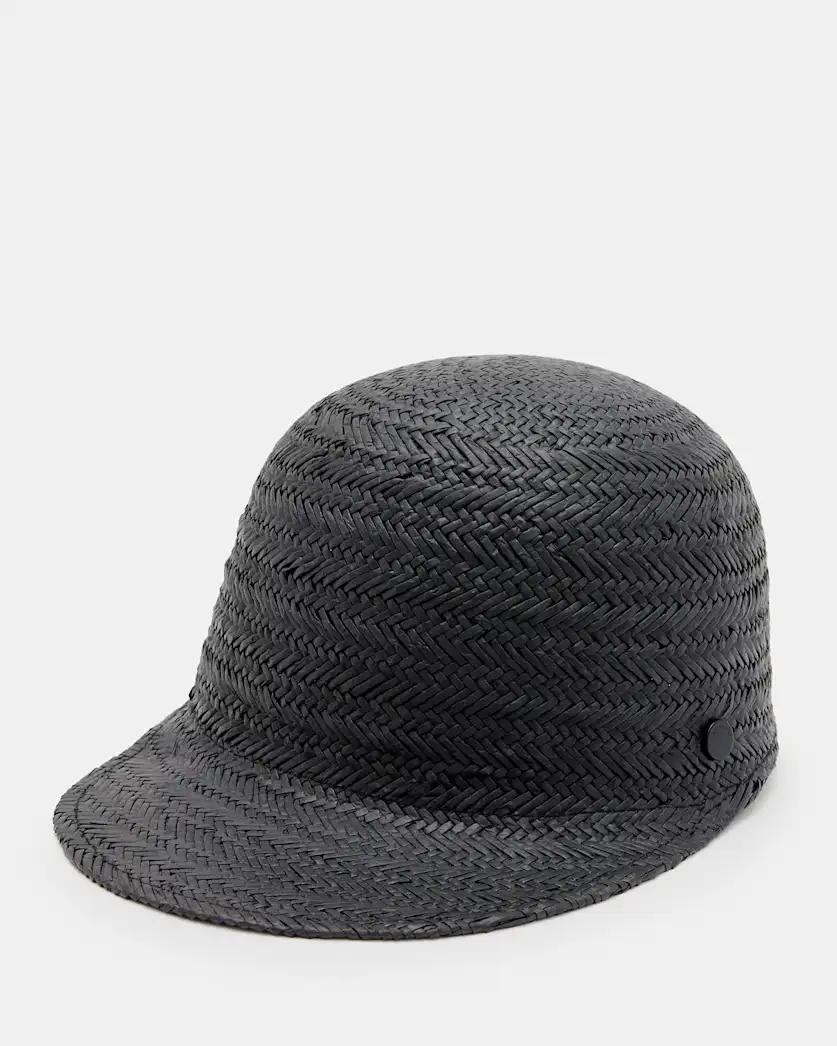 Gemma Woven Straw Cap by ALLSAINTS