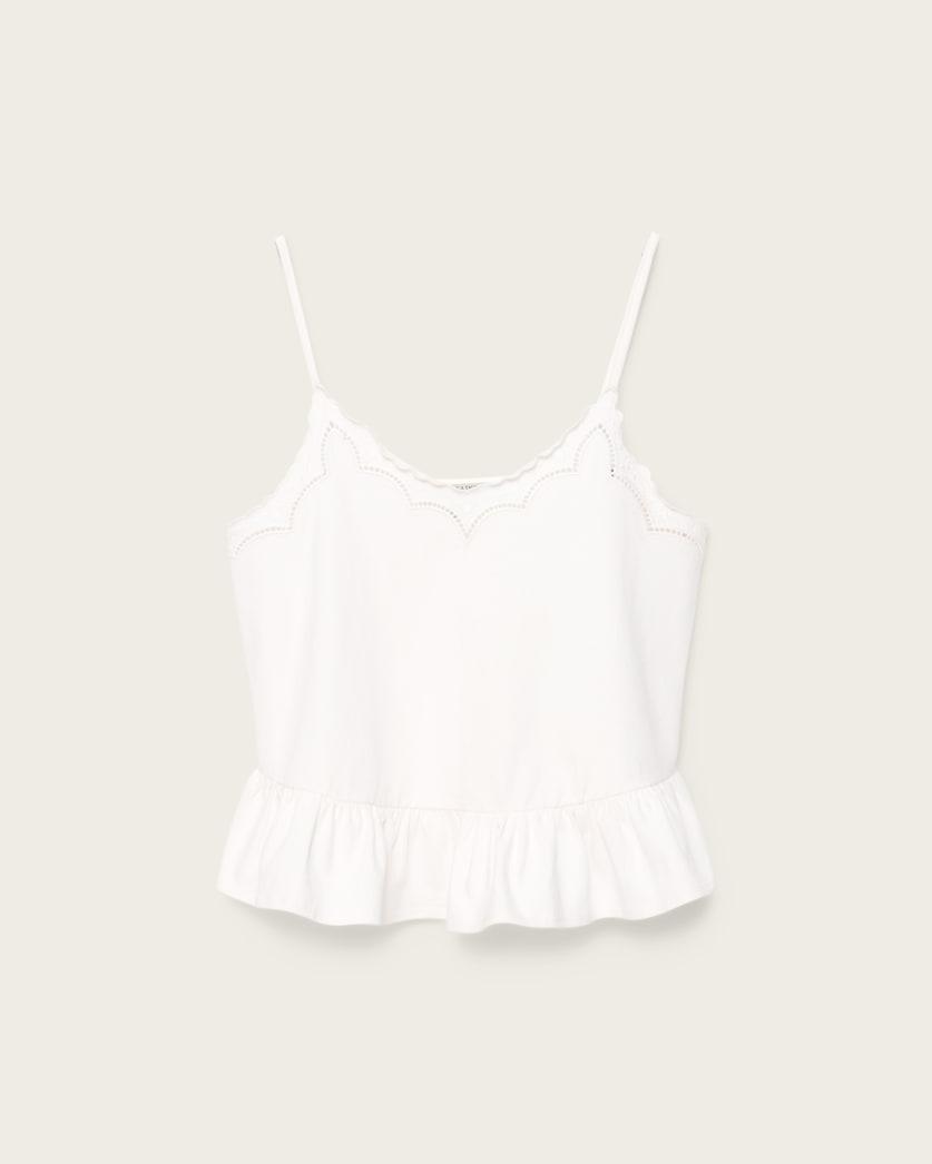 Georgia Embroidered Slim Fit Cami Top by ALLSAINTS