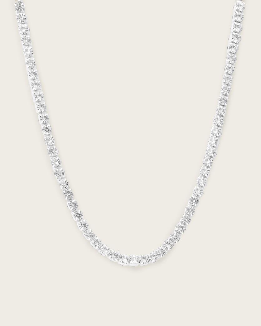 Gia Crystal Chain Necklace by ALLSAINTS