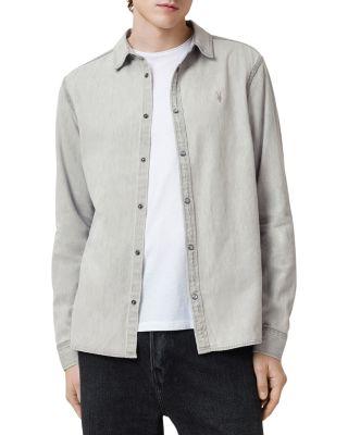 Gleason Long Sleeve Denim Shirt by ALLSAINTS