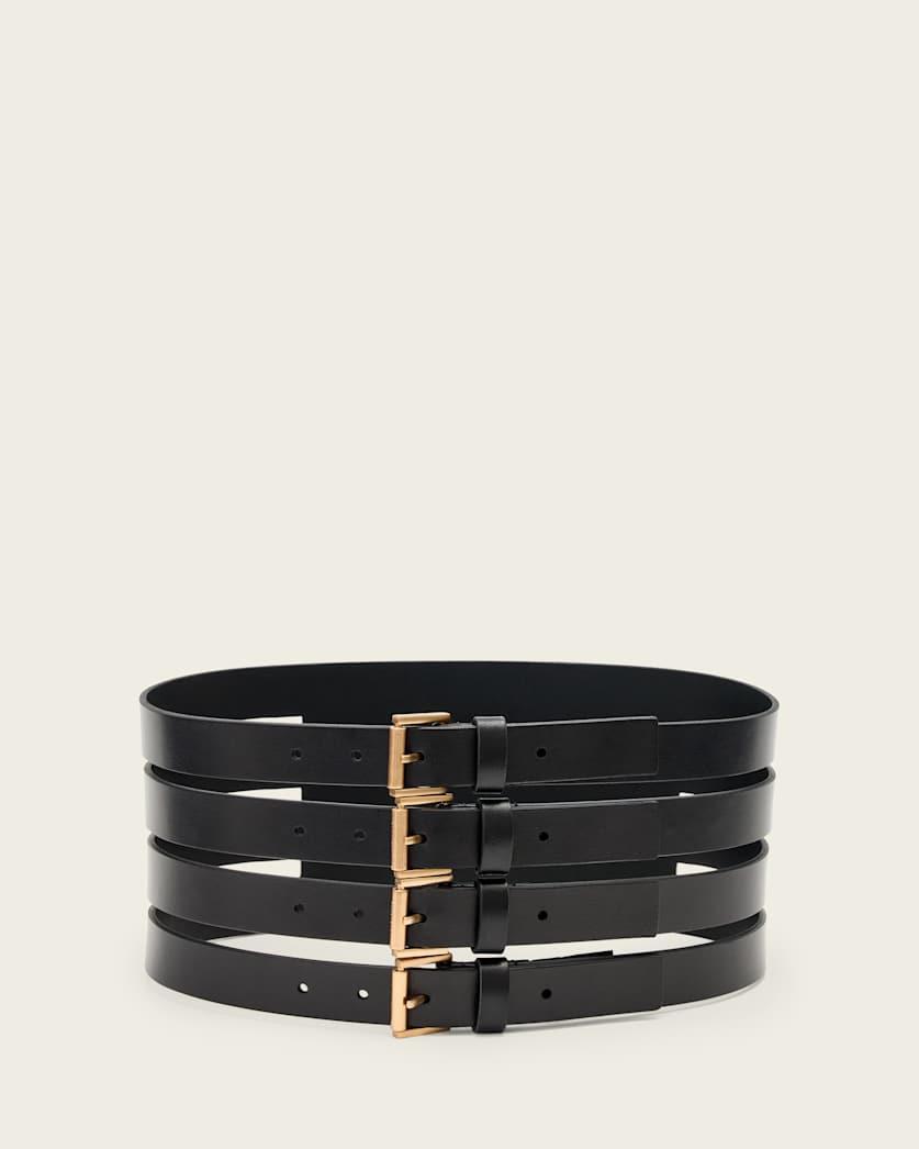 Gwen Leather Corset Belt by ALLSAINTS