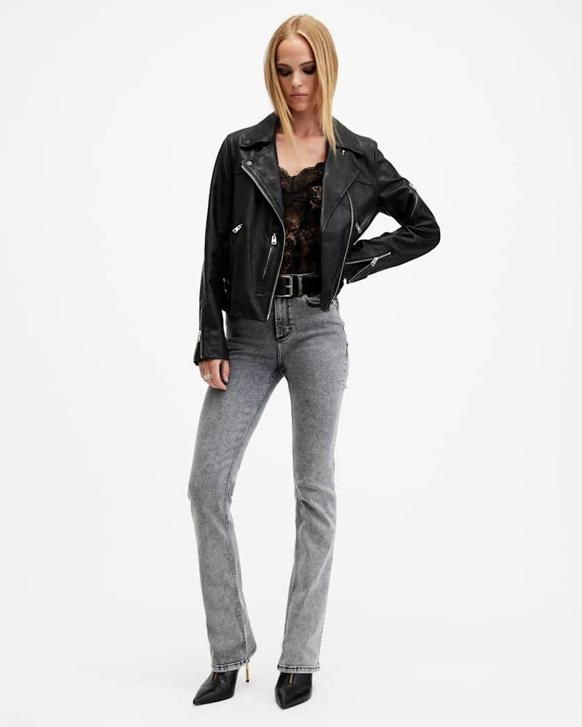 Haldan Slim Bootcut Stretch Denim Jeans by ALLSAINTS