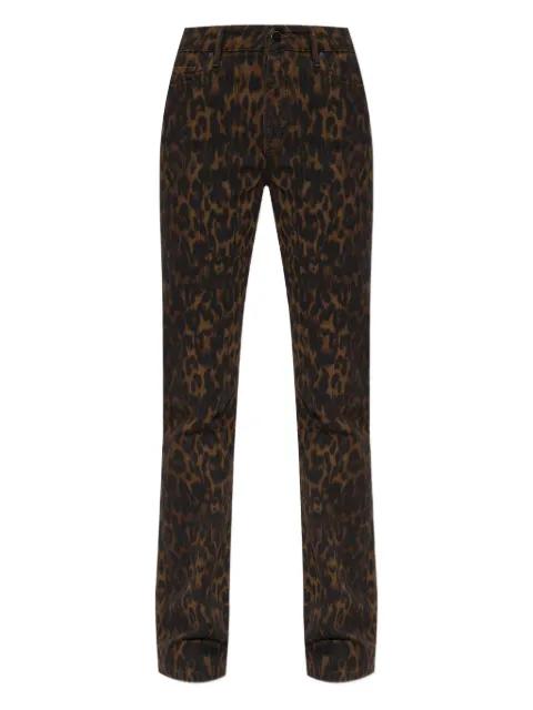 Haldan leopard-print jeans by ALLSAINTS