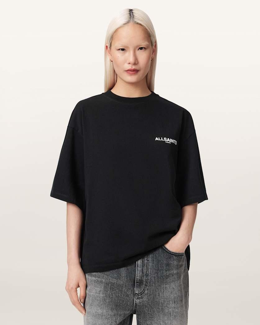 Halis Oversized Amelie T-Shirt by ALLSAINTS
