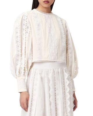 Hart Embroidered Top by ALLSAINTS