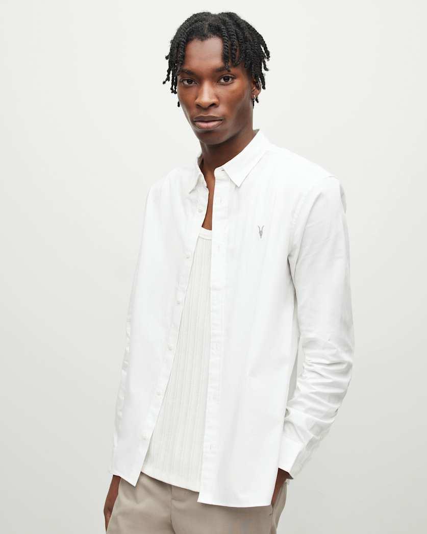 Hawthorne Ramskull Stretch Fit Shirt by ALLSAINTS