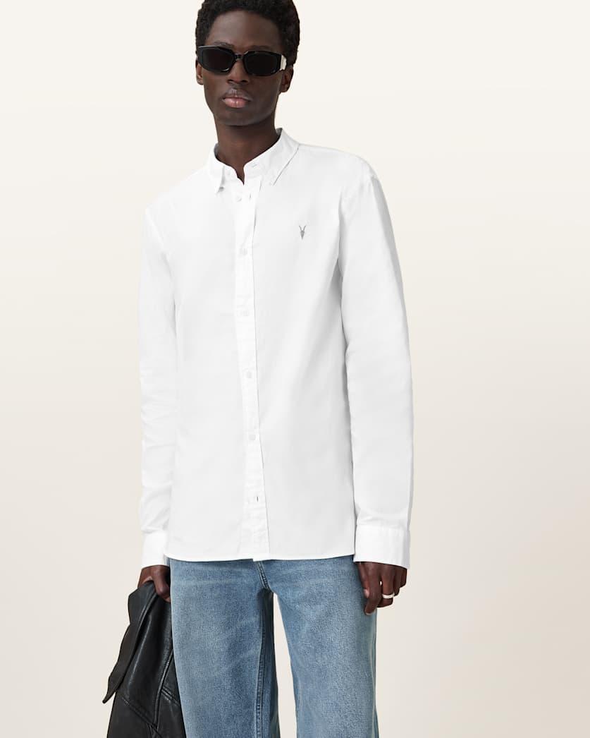 Hawthorne Ramskull Stretch Fit Shirt by ALLSAINTS