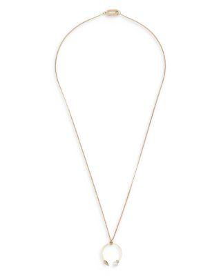 Hazel Imitation Pearl Spike Pendant Necklace by ALLSAINTS