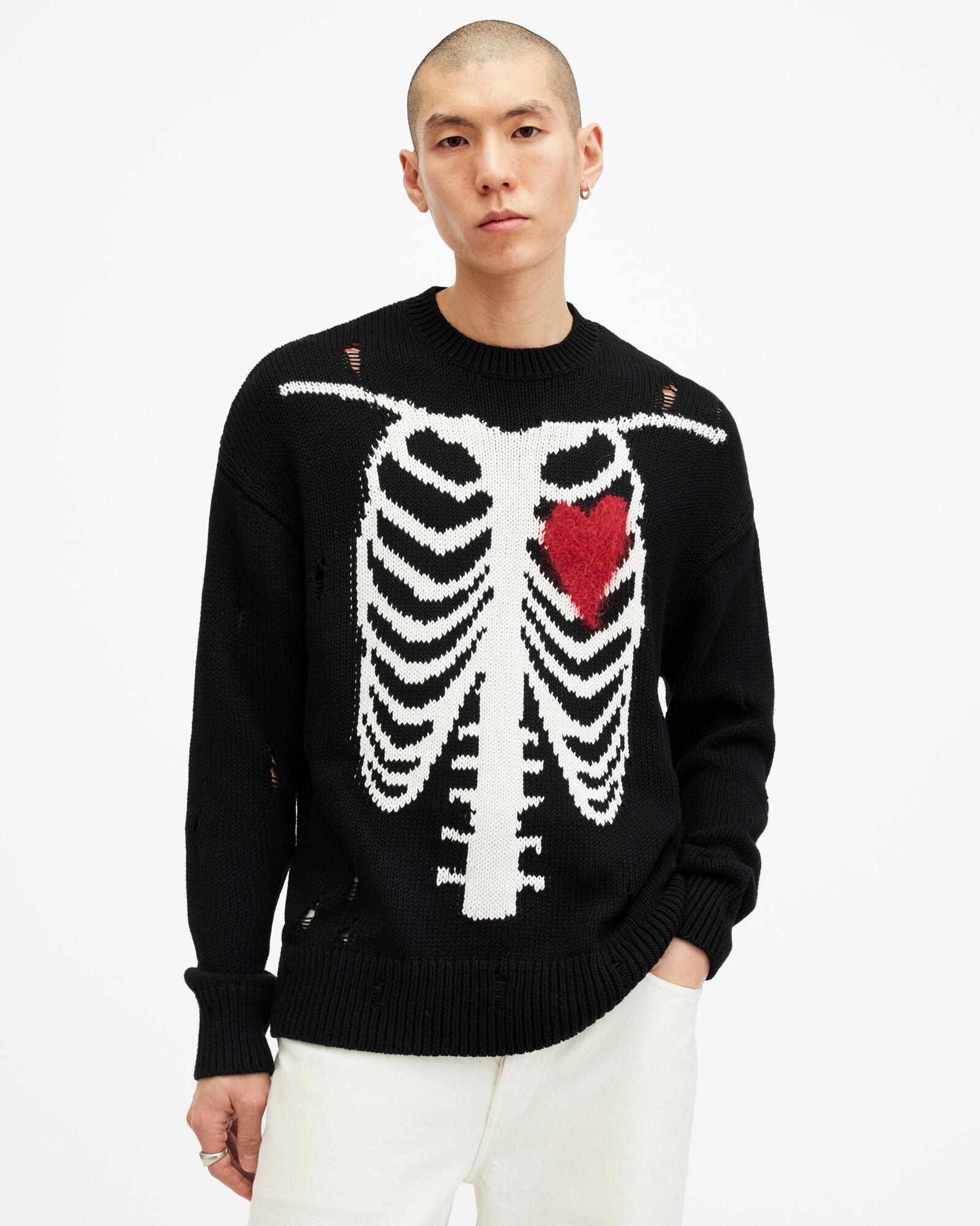 Heart Cage Oversized Sweater by ALLSAINTS