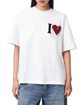 Heart Etta Tee by ALLSAINTS