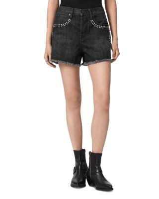 Heidi Stud Trim Shorts by ALLSAINTS