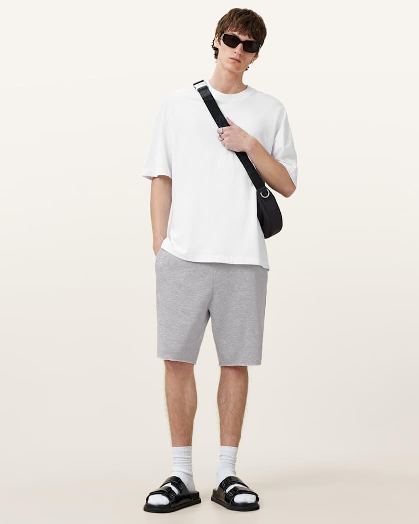 Helix Grey Sweat Shorts by ALLSAINTS