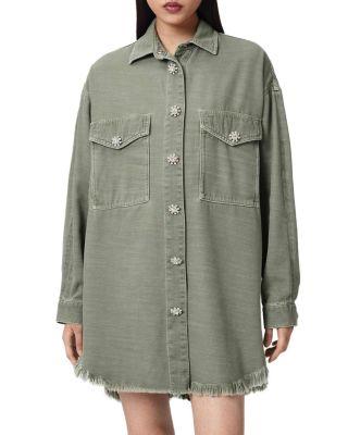 Hettie Shacket Dress by ALLSAINTS