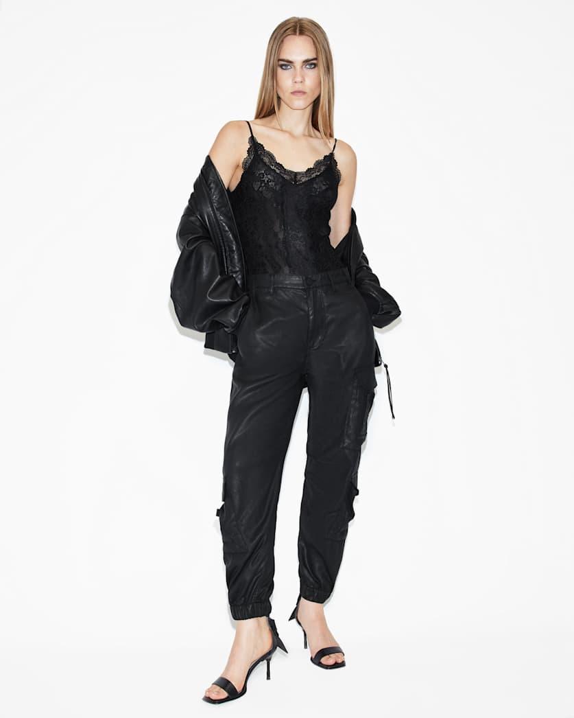 Himari Coated Relaxed Fit Cargo Trousers by ALLSAINTS