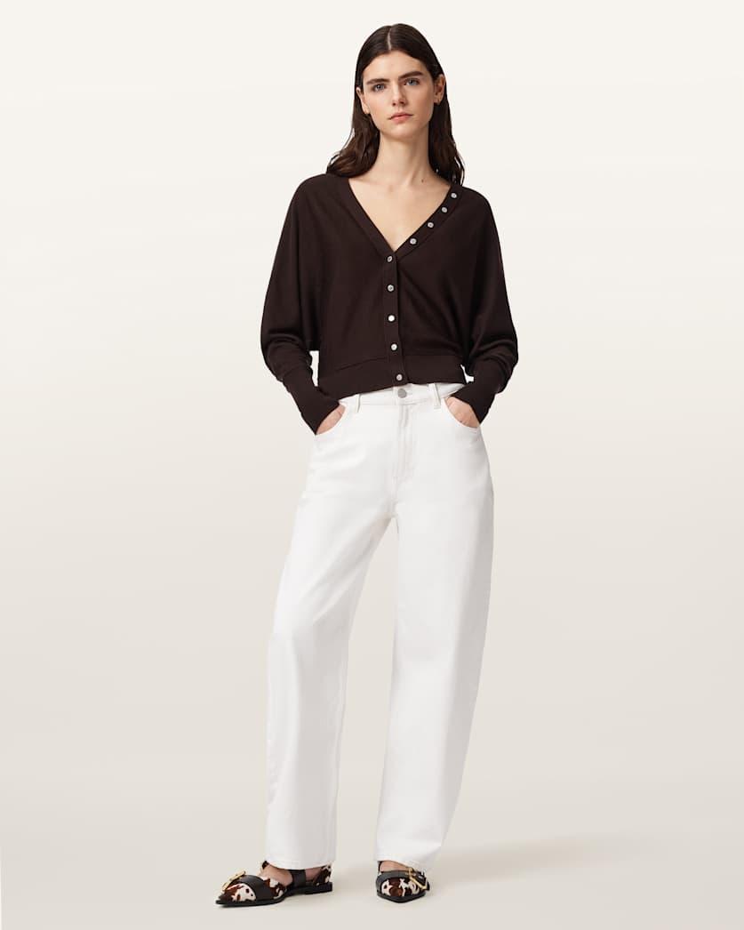 Honor V-Neck Merino Cardigan by ALLSAINTS