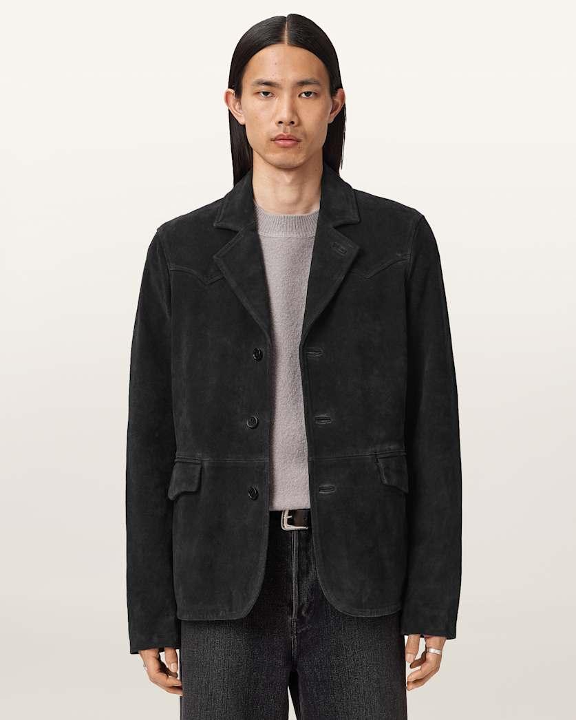 Hornett Suede Blazer by ALLSAINTS