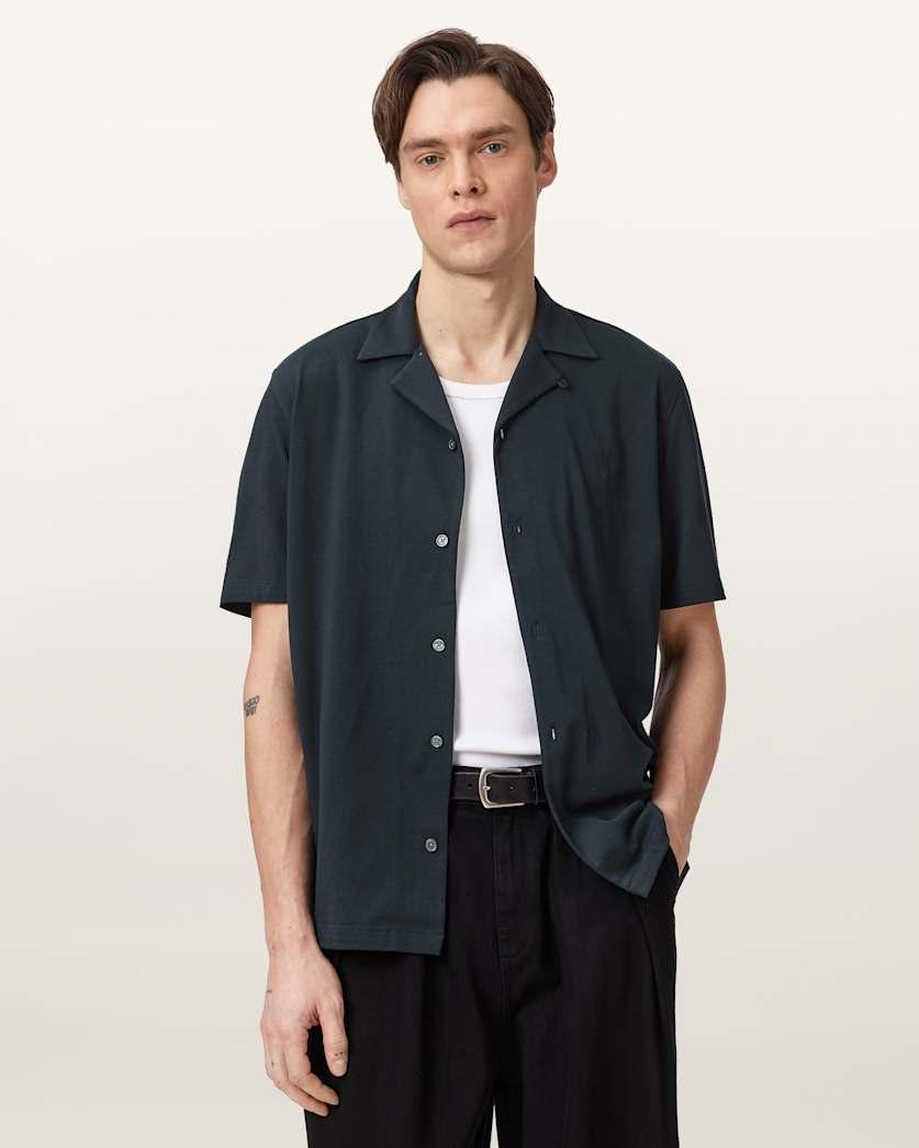 Hudson Relaxed Fit Ramskull Shirt by ALLSAINTS