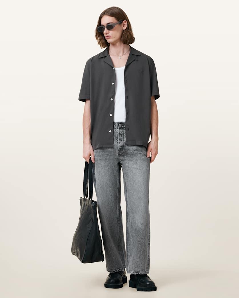 Hudson Relaxed Fit Ramskull Shirt by ALLSAINTS