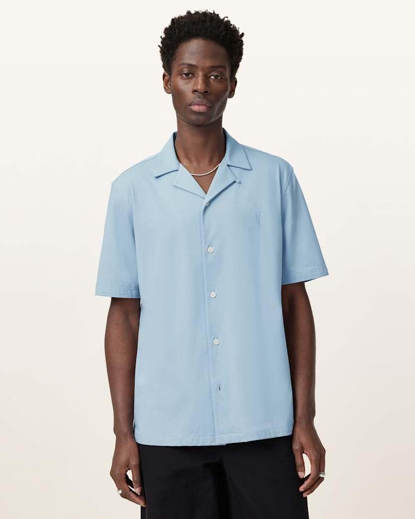 Hudson Relaxed Fit Ramskull Shirt by ALLSAINTS