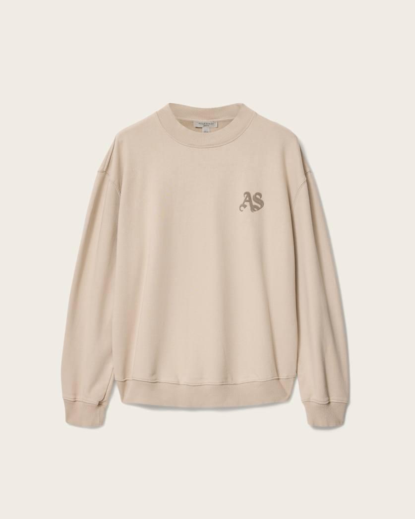 Icon Boxy Crew Neck Sweatshirt by ALLSAINTS