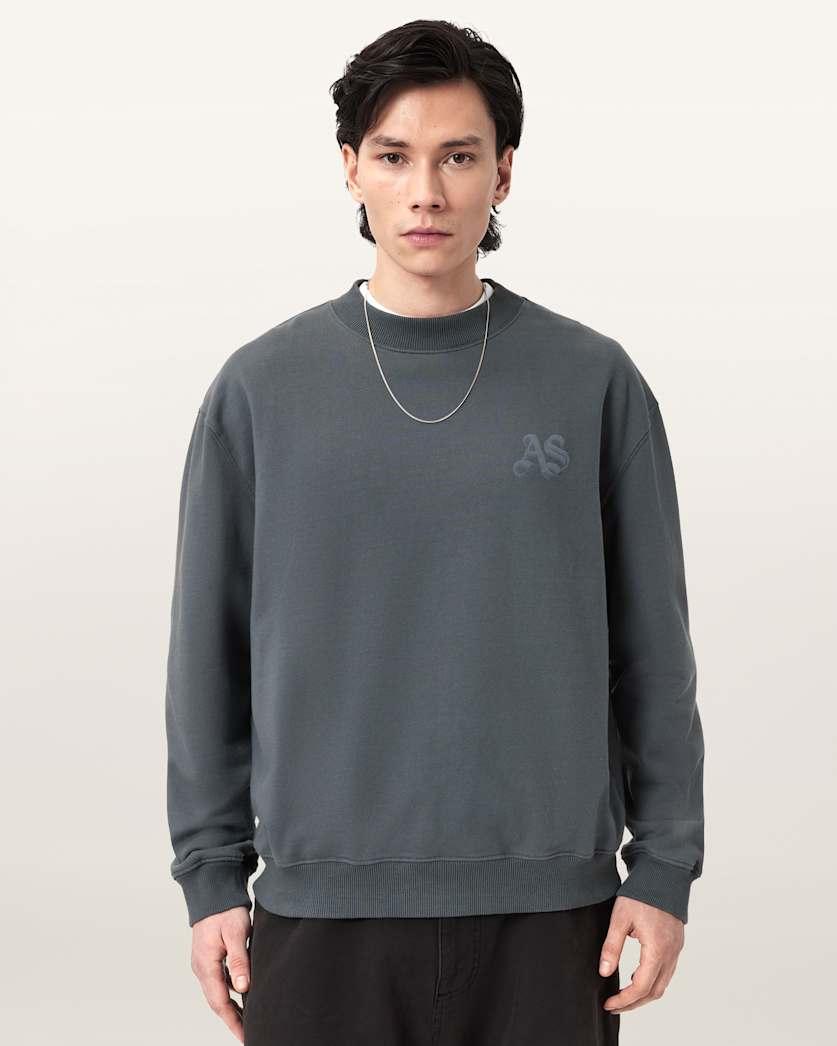 Icon Boxy Crew Neck Sweatshirt by ALLSAINTS