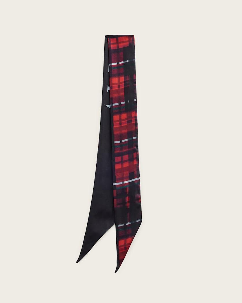 Indy Skinny Silk Scarf by ALLSAINTS