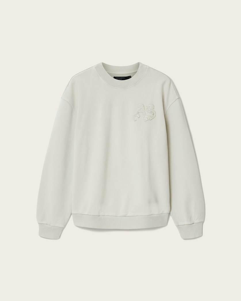 Insignia Crew Neck Cotton Sweatshirt by ALLSAINTS