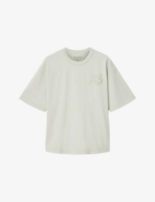 Insignia Logo-Embroidered Cotton T-Shirt by ALLSAINTS