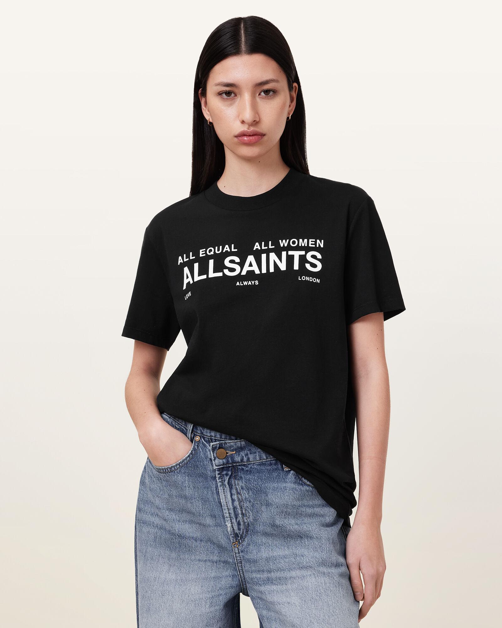 International Women'S Day Short Sleeve Cotton T-Shirt by ALLSAINTS