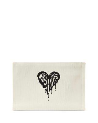 Izzy Heart Clutch by ALLSAINTS