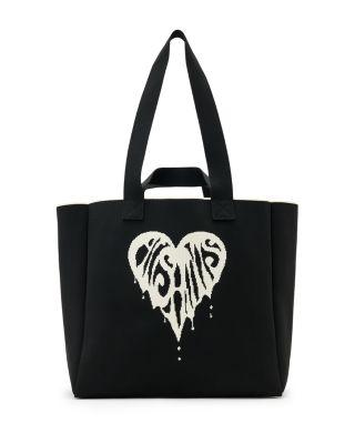 Izzy Heart E/W Large Tote Bag by ALLSAINTS