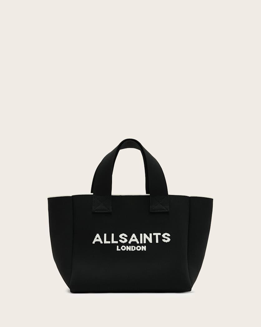 Izzy Logo Print Knitted Mini Tote Bag by ALLSAINTS
