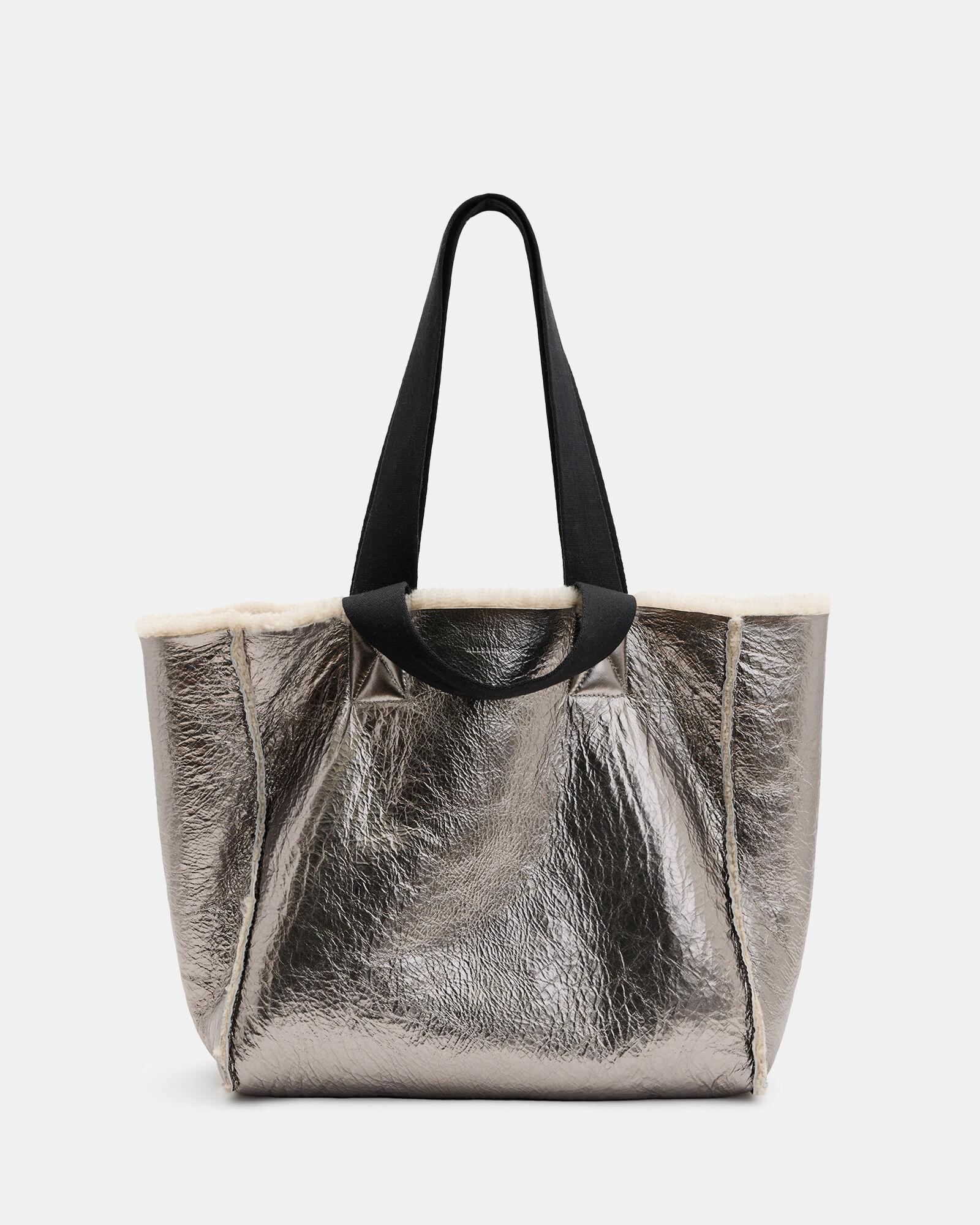 Izzy Reversible Shearling Tote Bag by ALLSAINTS