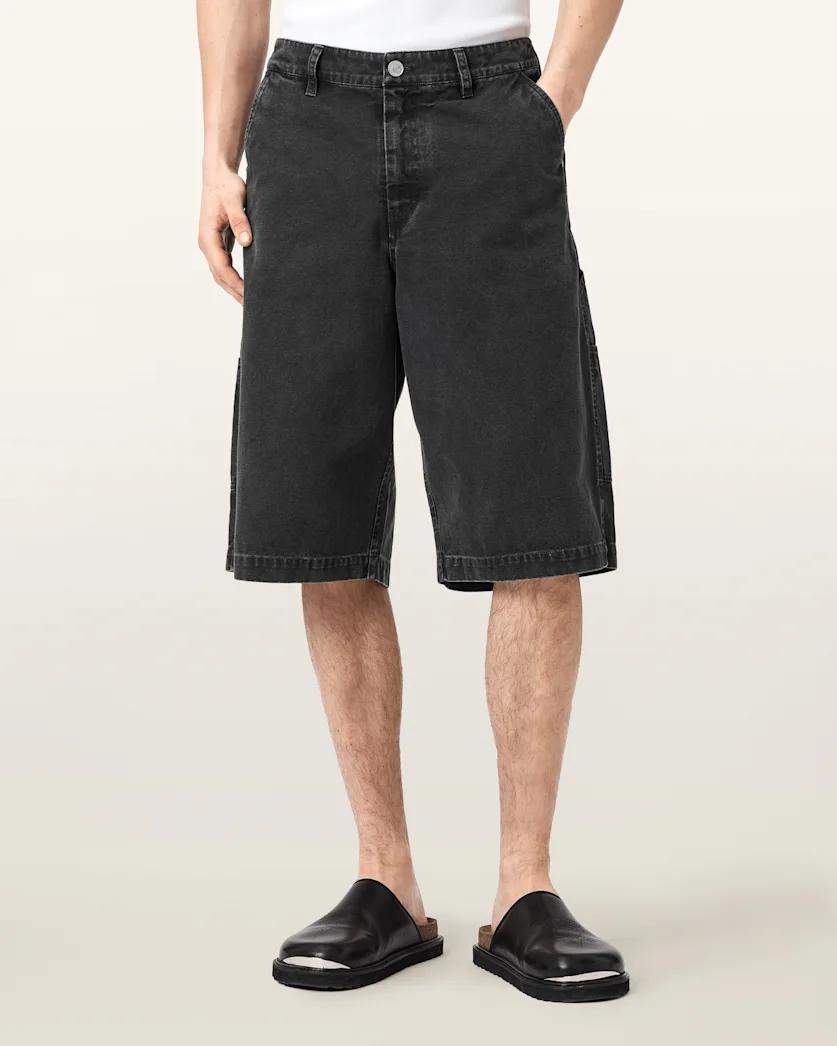 Jackson Relaxed Fit Cotton Shorts by ALLSAINTS