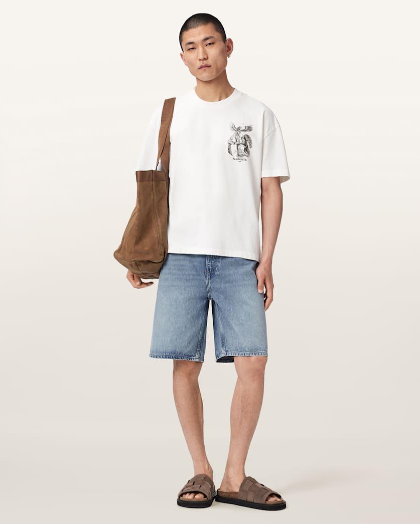 Jackson Relaxed Fit Denim Shorts by ALLSAINTS