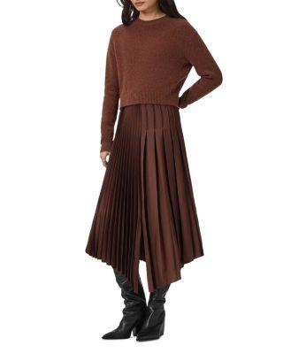 Jax 2-In-1 Pleated Maxi Dress by ALLSAINTS