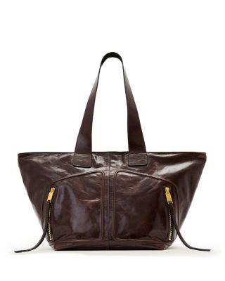 Jean Rey Large Leather Tote Bag by ALLSAINTS