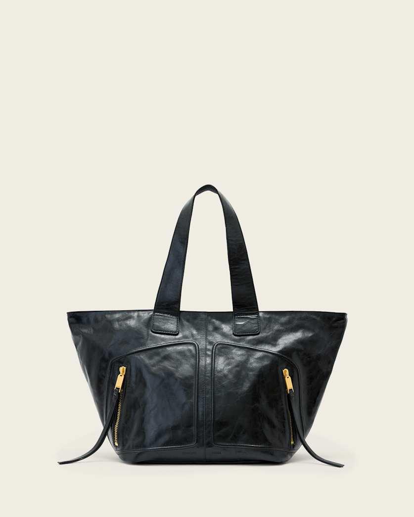 Jean Rey Leather Tote Bag by ALLSAINTS