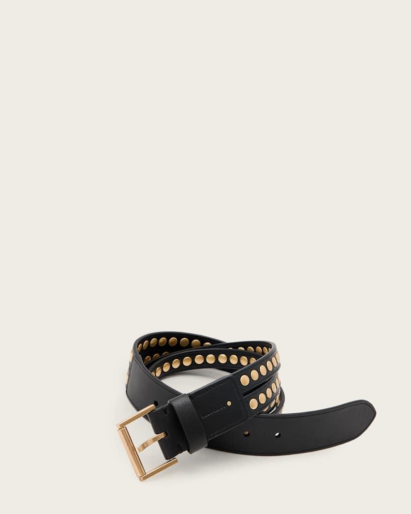 Jessica Studded Leather Belt by ALLSAINTS