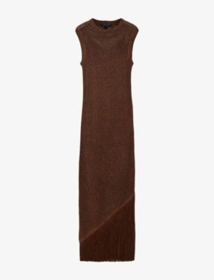 Jessie Slim-Fit Knitted Maxi Dress by ALLSAINTS