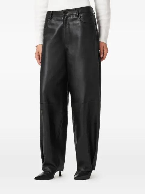 Jett panelled leather trousers by ALLSAINTS